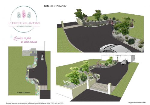 Plan de jardin