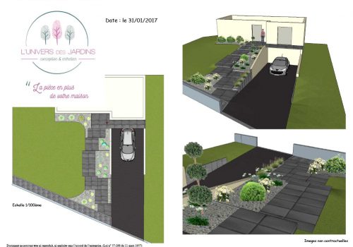 Plan de jardin