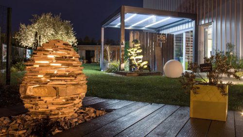 Lumière d'ambiance de jardin