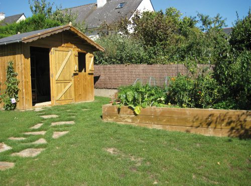 Abri de jardin en bois