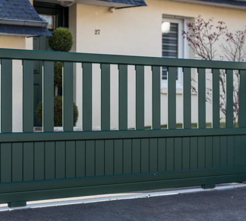 Installation d’un portail coulissant