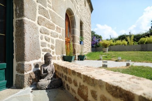Muret en pierre