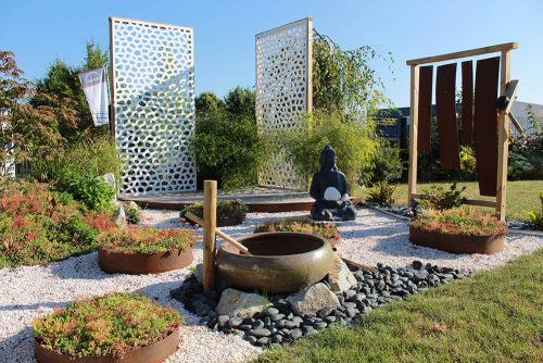 Espace jardin zen