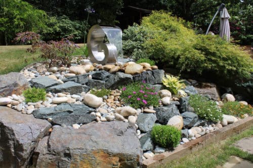 Fontaine aluminium zen
