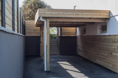 Carport en bois