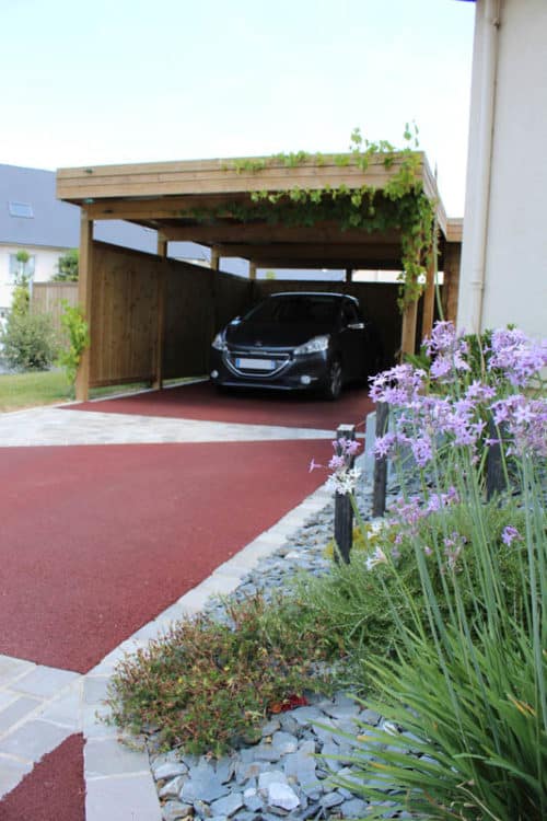 Carport en bois