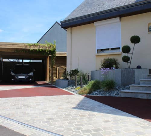 L’aménagement d’une allée de garage