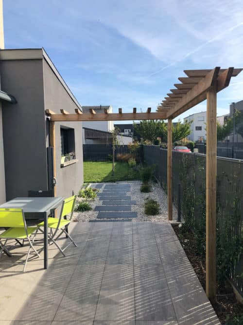 Pergola bois