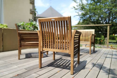 Terrasse en thermopin