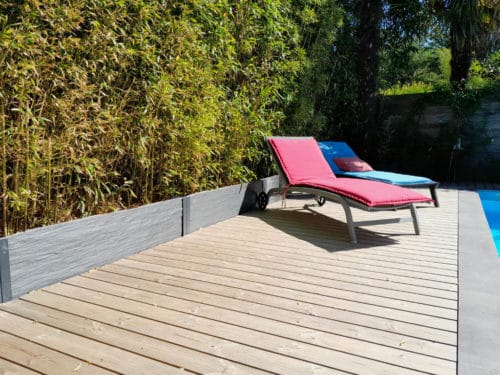 Terrasse en thermopin