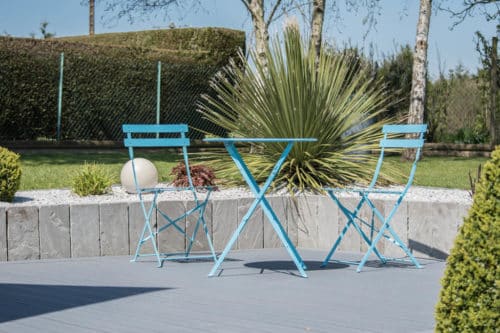 Terrasse en composite atmosphère