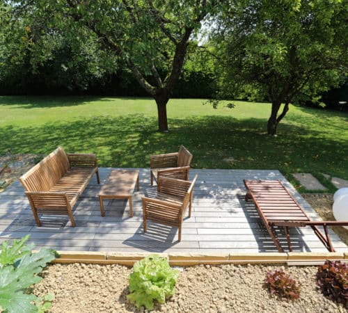 Terrasse de jardin