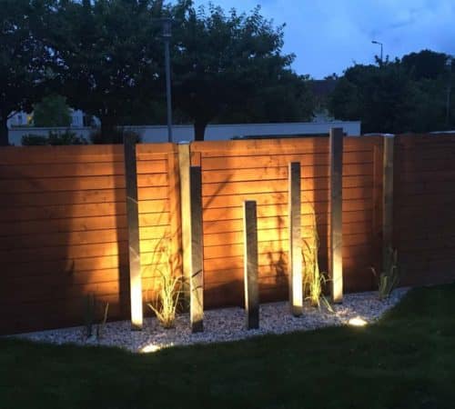 Installation lumière extérieur