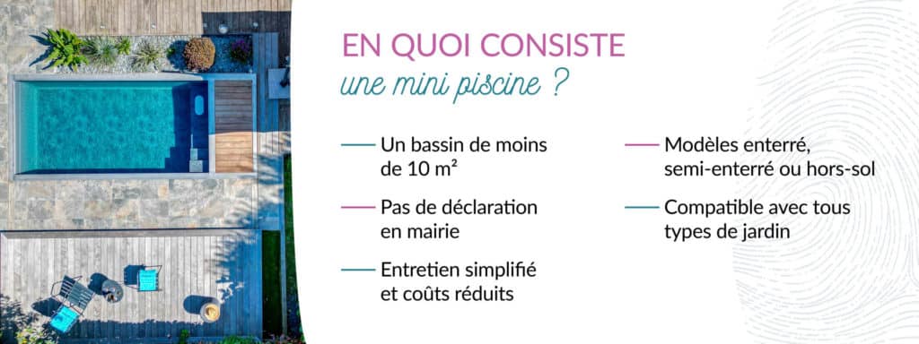 principes et avantages de la mini piscine